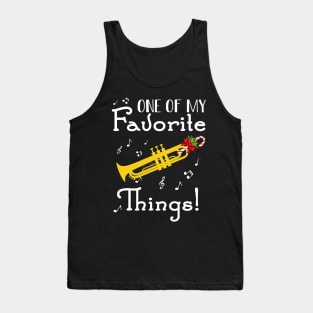 Christmas Candy in Trumpet Marching Band Musical Tank Top